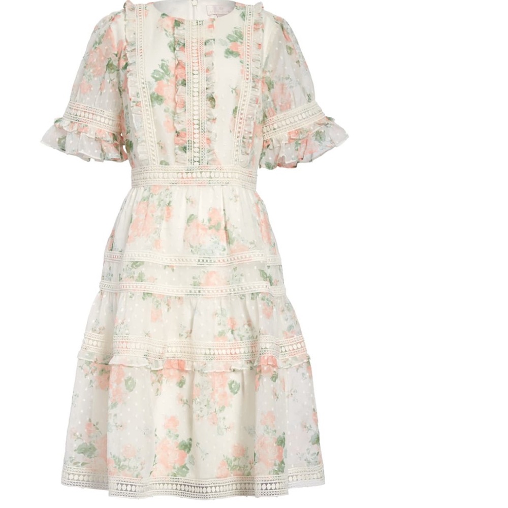 Rachel Parcell Ivory Fall Dress